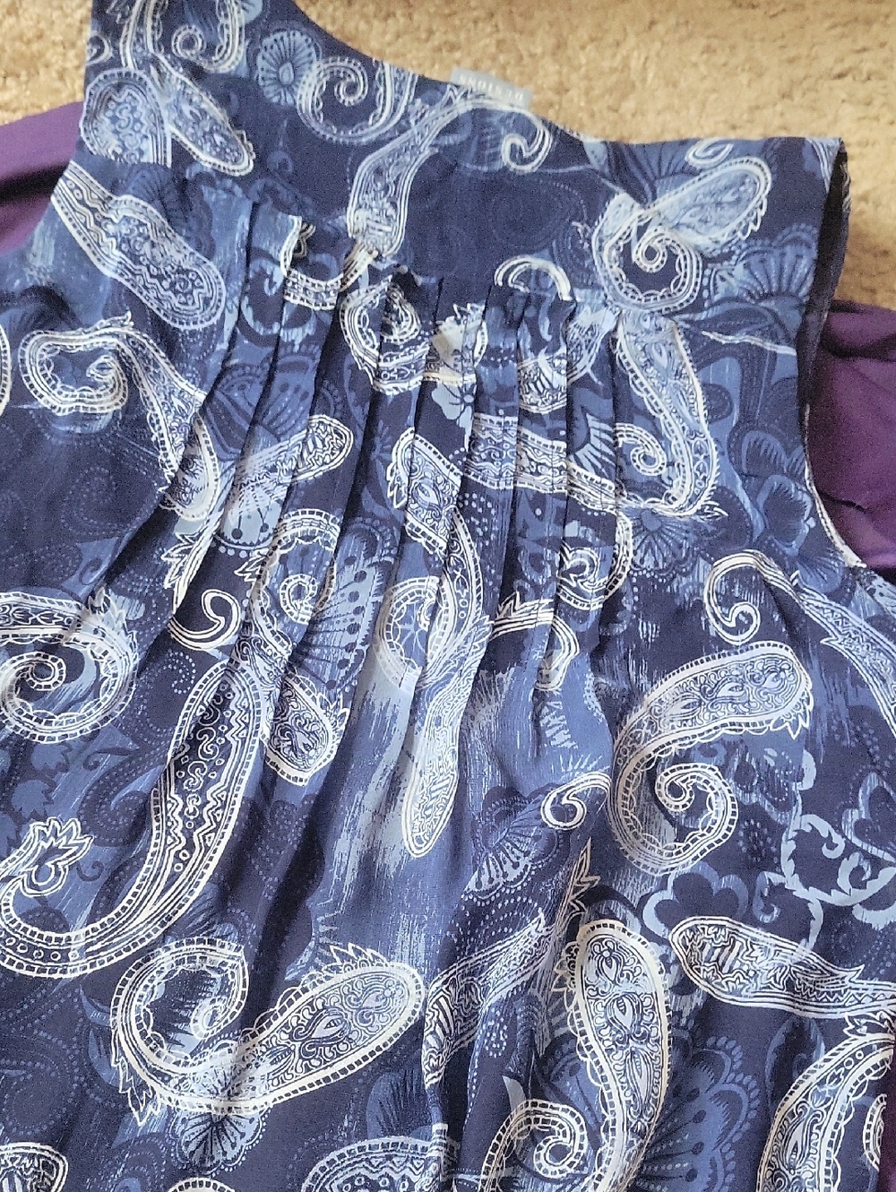 Rabbit Rabbit Rabbit  Paisley Sleeveless Dress - Picture 5 of 5